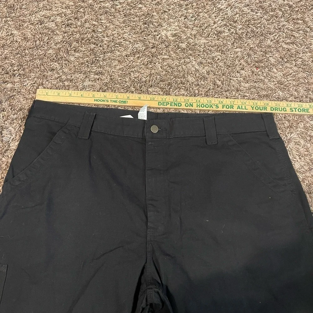 Carhartt soft black cotton carpenter pants